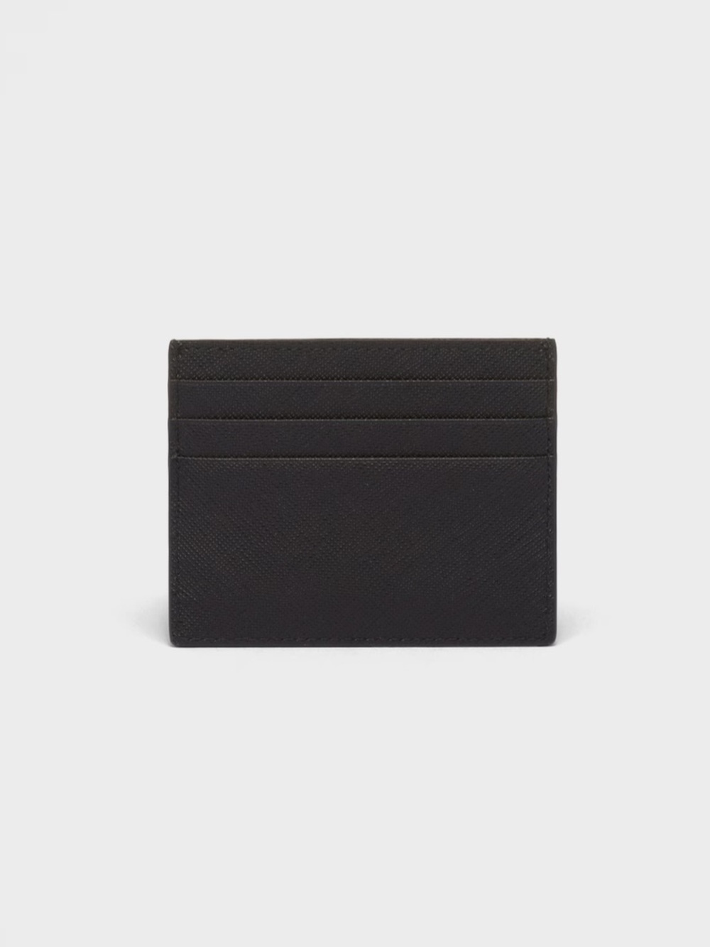 Prada Saffiano Leather card holder black - Picture 5 of 15